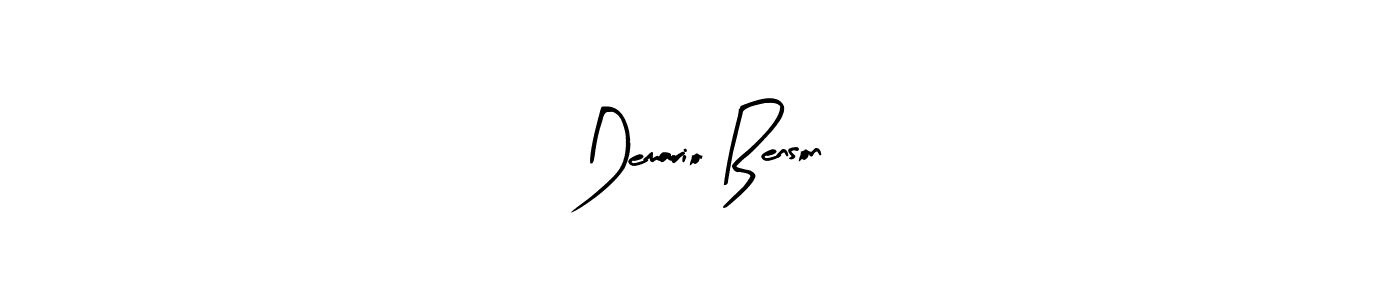 Create a beautiful signature design for name Demario Benson. With this signature (Arty Signature) fonts, you can make a handwritten signature for free. Demario Benson signature style 8 images and pictures png