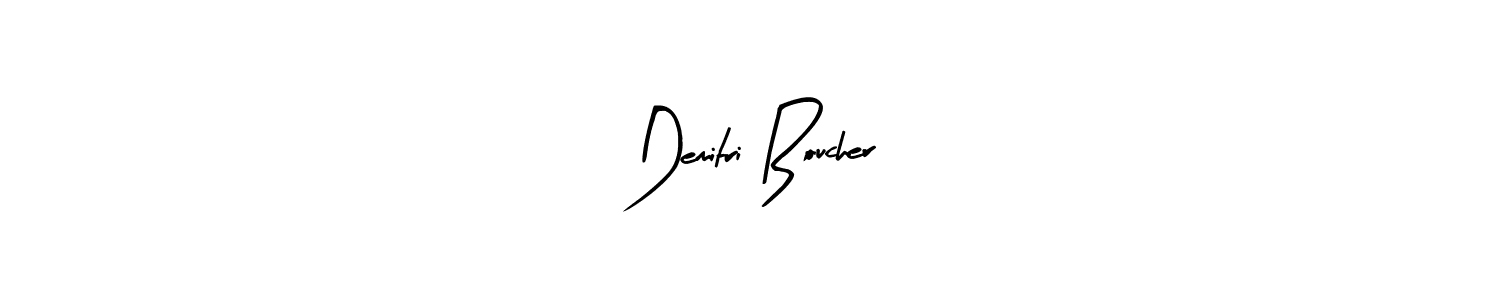 It looks lik you need a new signature style for name Demitri Boucher. Design unique handwritten (Arty Signature) signature with our free signature maker in just a few clicks. Demitri Boucher signature style 8 images and pictures png
