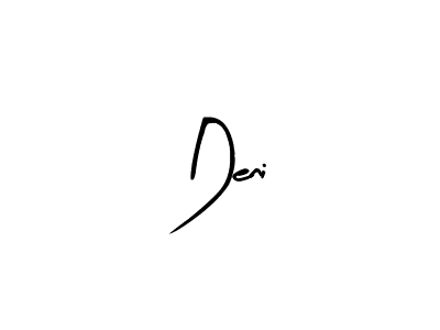 Make a beautiful signature design for name Deni. With this signature (Arty Signature) style, you can create a handwritten signature for free. Deni signature style 8 images and pictures png