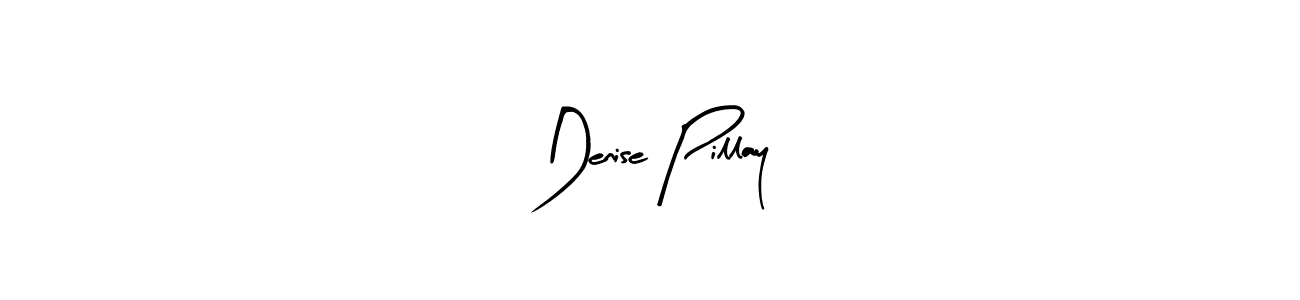 Use a signature maker to create a handwritten signature online. With this signature software, you can design (Arty Signature) your own signature for name Denise Pillay. Denise Pillay signature style 8 images and pictures png