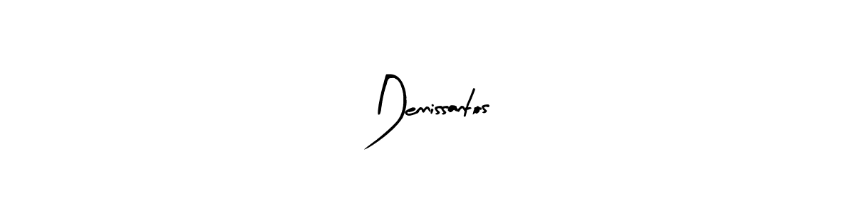Design your own signature with our free online signature maker. With this signature software, you can create a handwritten (Arty Signature) signature for name Dennissantos. Dennissantos signature style 8 images and pictures png