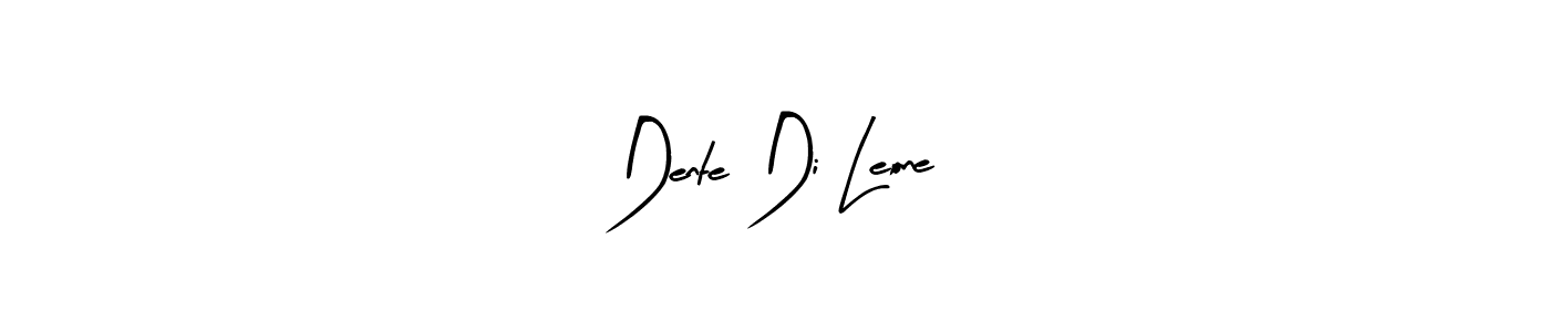 Design your own signature with our free online signature maker. With this signature software, you can create a handwritten (Arty Signature) signature for name Dente Di Leone. Dente Di Leone signature style 8 images and pictures png