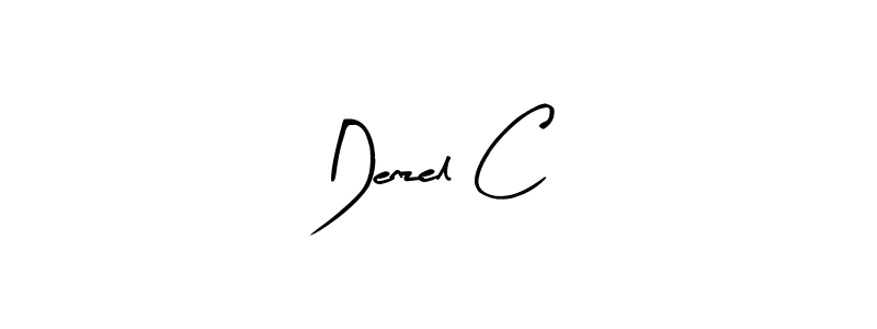 if you are searching for the best signature style for your name Denzel C. so please give up your signature search. here we have designed multiple signature styles  using Arty Signature. Denzel C signature style 8 images and pictures png