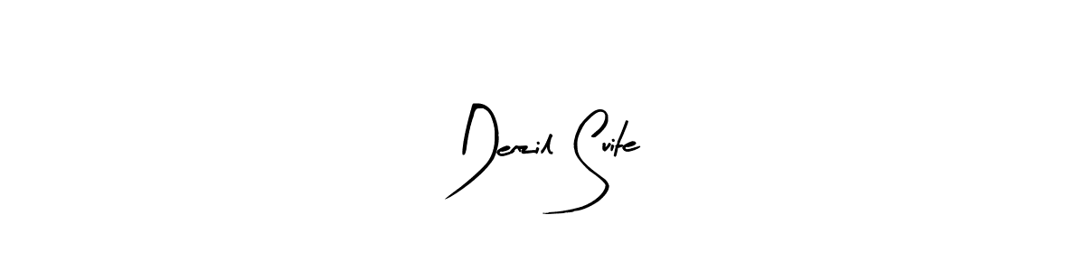 How to make Denzil Suite name signature. Use Arty Signature style for creating short signs online. This is the latest handwritten sign. Denzil Suite signature style 8 images and pictures png