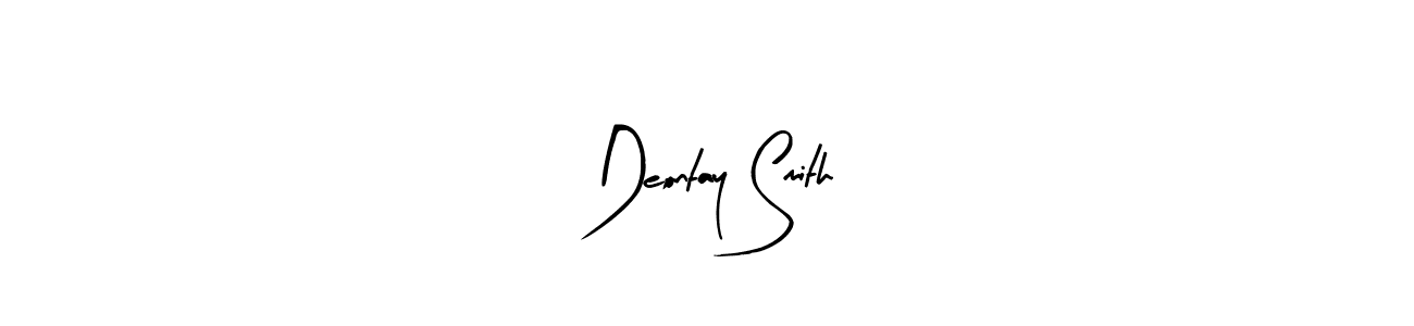 How to make Deontay Smith name signature. Use Arty Signature style for creating short signs online. This is the latest handwritten sign. Deontay Smith signature style 8 images and pictures png
