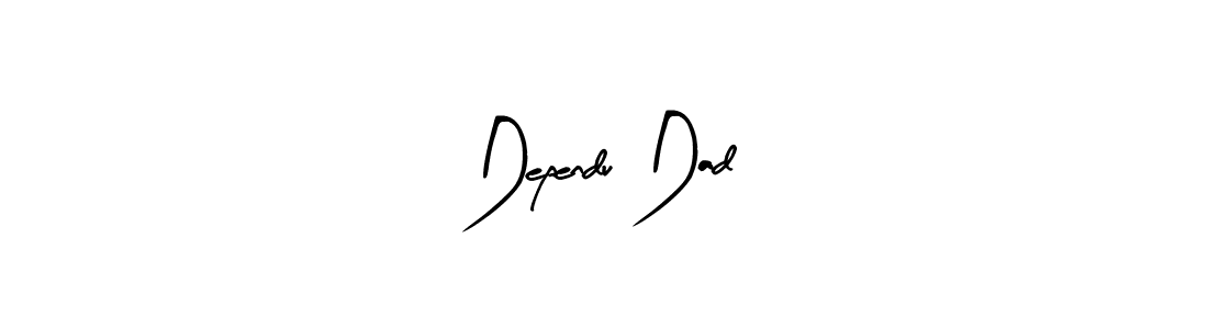 How to Draw Dependu Dad signature style? Arty Signature is a latest design signature styles for name Dependu Dad. Dependu Dad signature style 8 images and pictures png