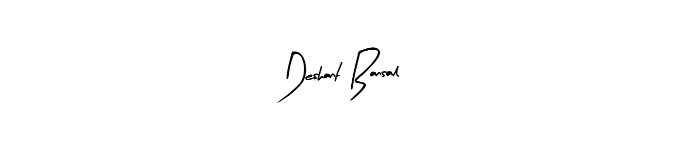 Best and Professional Signature Style for Deshant Bansal. Arty Signature Best Signature Style Collection. Deshant Bansal signature style 8 images and pictures png