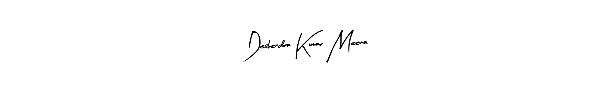 Design your own signature with our free online signature maker. With this signature software, you can create a handwritten (Arty Signature) signature for name Deshendra Kumar Meena. Deshendra Kumar Meena signature style 8 images and pictures png