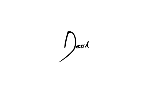 Create a beautiful signature design for name Desil. With this signature (Arty Signature) fonts, you can make a handwritten signature for free. Desil signature style 8 images and pictures png