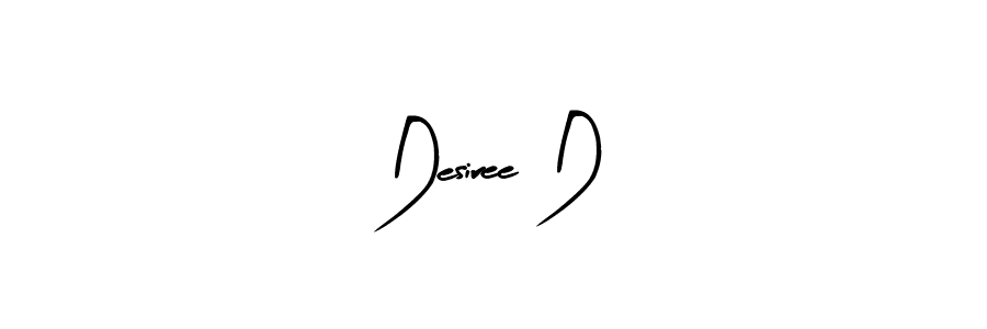 Similarly Arty Signature is the best handwritten signature design. Signature creator online .You can use it as an online autograph creator for name Desiree D. Desiree D signature style 8 images and pictures png