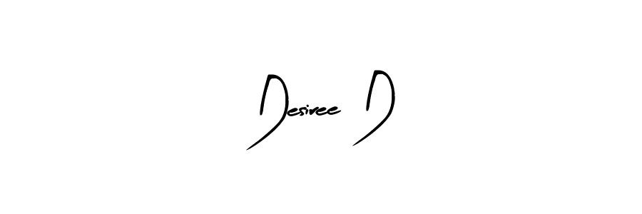 Similarly Arty Signature is the best handwritten signature design. Signature creator online .You can use it as an online autograph creator for name Desiree D. Desiree D signature style 8 images and pictures png