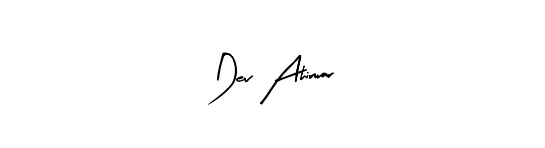 It looks lik you need a new signature style for name Dev Ahirwar. Design unique handwritten (Arty Signature) signature with our free signature maker in just a few clicks. Dev Ahirwar signature style 8 images and pictures png