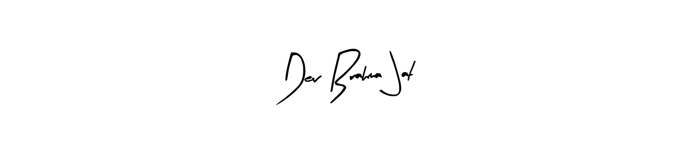 Create a beautiful signature design for name Dev Brahma Jat. With this signature (Arty Signature) fonts, you can make a handwritten signature for free. Dev Brahma Jat signature style 8 images and pictures png