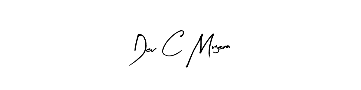 The best way (Arty Signature) to make a short signature is to pick only two or three words in your name. The name Dev C Mugera include a total of six letters. For converting this name. Dev C Mugera signature style 8 images and pictures png