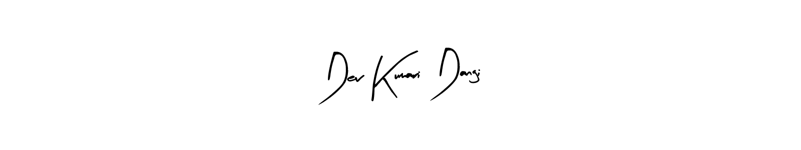 Use a signature maker to create a handwritten signature online. With this signature software, you can design (Arty Signature) your own signature for name Dev Kumari Dangi. Dev Kumari Dangi signature style 8 images and pictures png