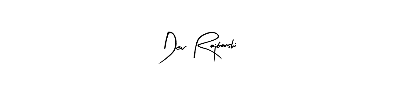 Use a signature maker to create a handwritten signature online. With this signature software, you can design (Arty Signature) your own signature for name Dev Rajbanshi. Dev Rajbanshi signature style 8 images and pictures png