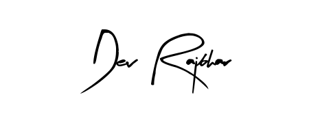 Upgrade your professional image with Dev Rajbhar signature created with Arty Signature font. Fast, free, and watermark-free download. Dev Rajbhar signature style 8 images and pictures png