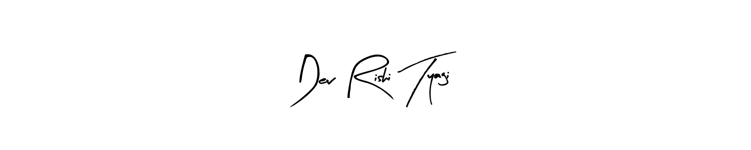 Also You can easily find your signature by using the search form. We will create Dev Rishi Tyagi name handwritten signature images for you free of cost using Arty Signature sign style. Dev Rishi Tyagi signature style 8 images and pictures png