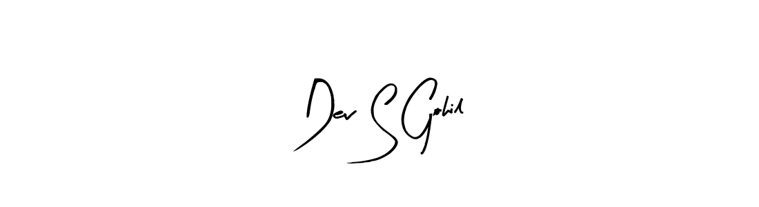 Dev S Gohil stylish signature style. Best Handwritten Sign (Arty Signature) for my name. Handwritten Signature Collection Ideas for my name Dev S Gohil. Dev S Gohil signature style 8 images and pictures png
