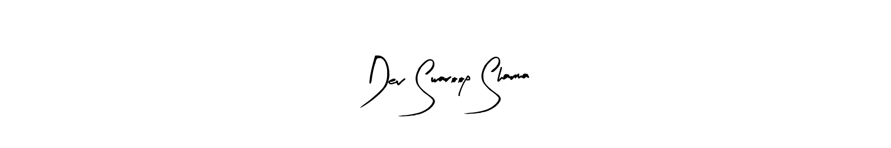 Similarly Arty Signature is the best handwritten signature design. Signature creator online .You can use it as an online autograph creator for name Dev Swaroop Sharma. Dev Swaroop Sharma signature style 8 images and pictures png