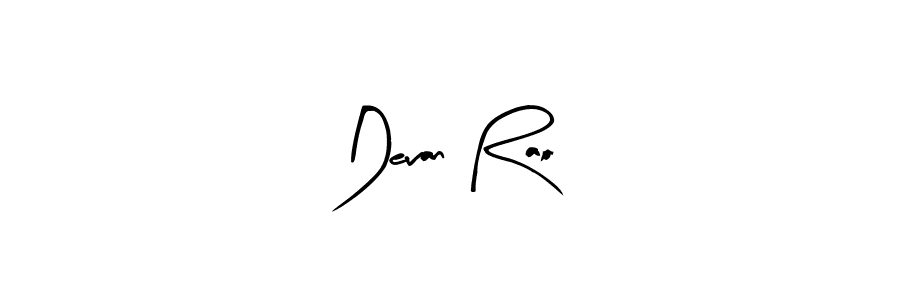 Make a beautiful signature design for name Devan Rao. Use this online signature maker to create a handwritten signature for free. Devan Rao signature style 8 images and pictures png