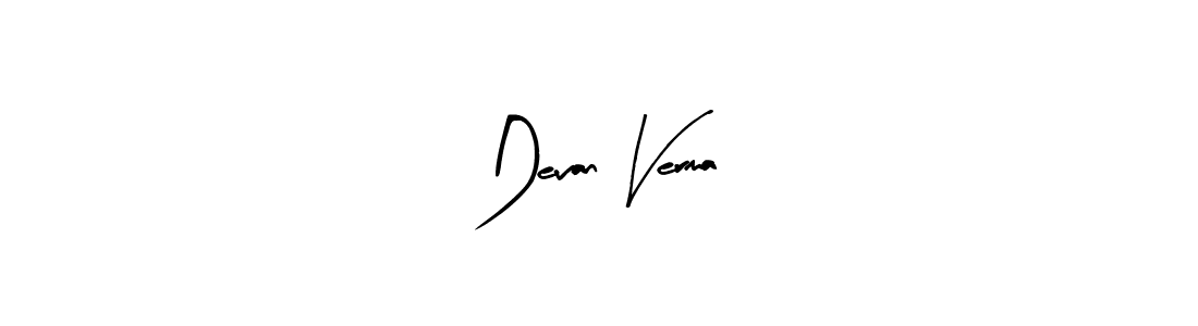 This is the best signature style for the Devan Verma name. Also you like these signature font (Arty Signature). Mix name signature. Devan Verma signature style 8 images and pictures png