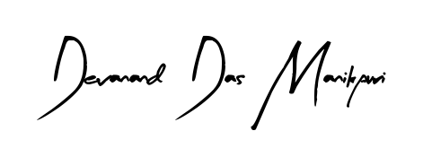 Express your personality with a custom Devanand Das Manikpuri signature crafted with Arty Signature typography. Free transparent PNG download available. Devanand Das Manikpuri signature style 8 images and pictures png