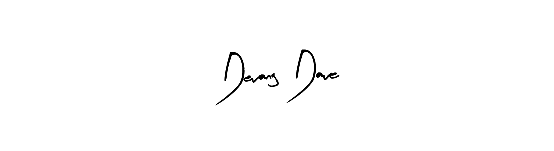 How to make Devang Dave signature? Arty Signature is a professional autograph style. Create handwritten signature for Devang Dave name. Devang Dave signature style 8 images and pictures png
