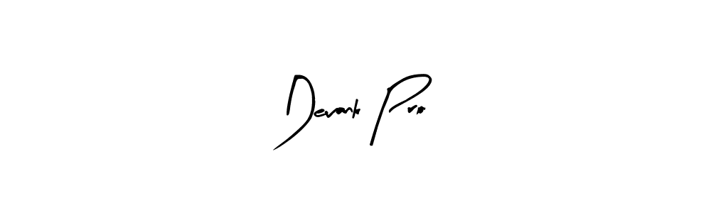 if you are searching for the best signature style for your name Devank Pro. so please give up your signature search. here we have designed multiple signature styles  using Arty Signature. Devank Pro signature style 8 images and pictures png