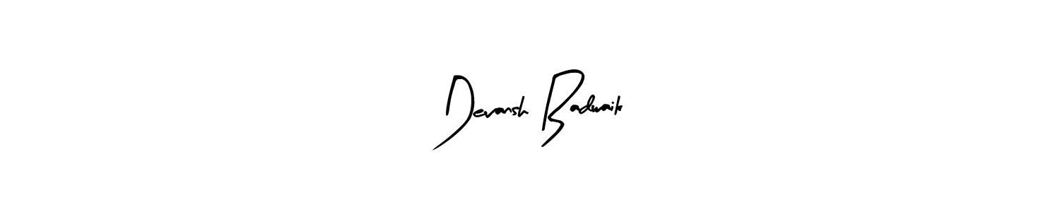 How to Draw Devansh Badwaik signature style? Arty Signature is a latest design signature styles for name Devansh Badwaik. Devansh Badwaik signature style 8 images and pictures png