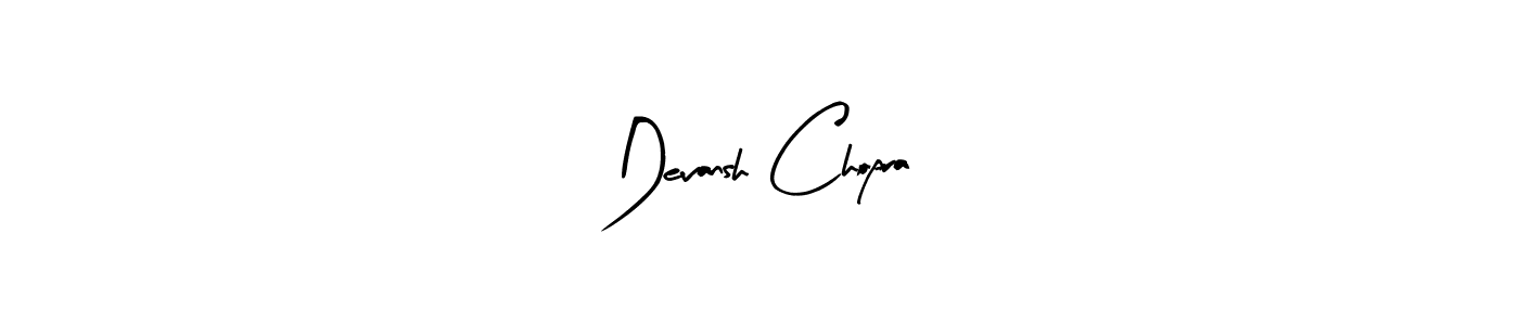 This is the best signature style for the Devansh Chopra name. Also you like these signature font (Arty Signature). Mix name signature. Devansh Chopra signature style 8 images and pictures png