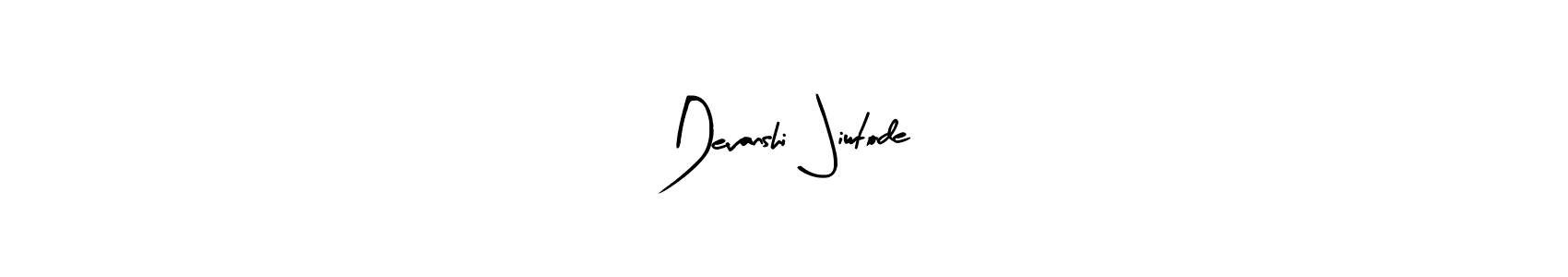 Design your own signature with our free online signature maker. With this signature software, you can create a handwritten (Arty Signature) signature for name Devanshi  Jiwtode. Devanshi  Jiwtode signature style 8 images and pictures png