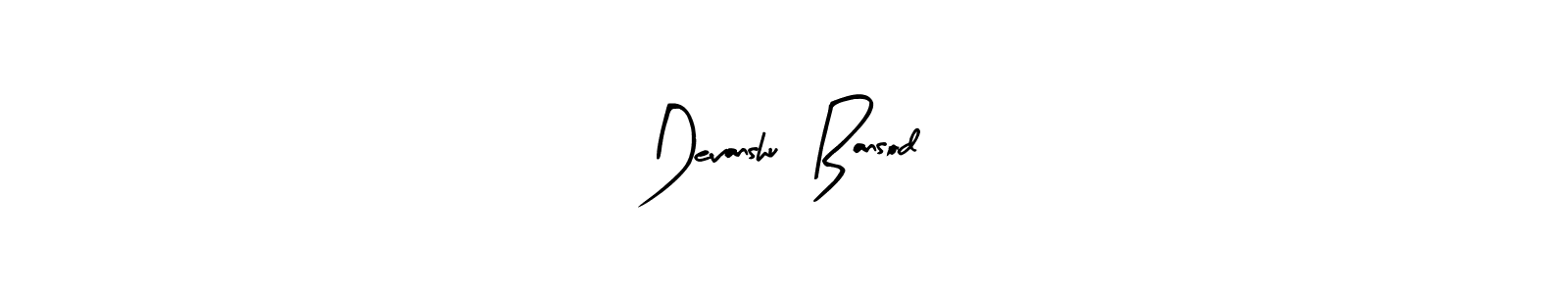 Here are the top 10 professional signature styles for the name Devanshu  Bansod. These are the best autograph styles you can use for your name. Devanshu  Bansod signature style 8 images and pictures png