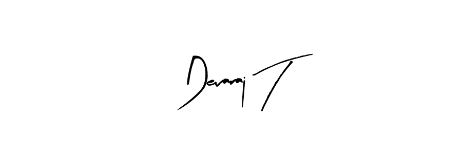 You can use this online signature creator to create a handwritten signature for the name Devaraj T. This is the best online autograph maker. Devaraj T signature style 8 images and pictures png