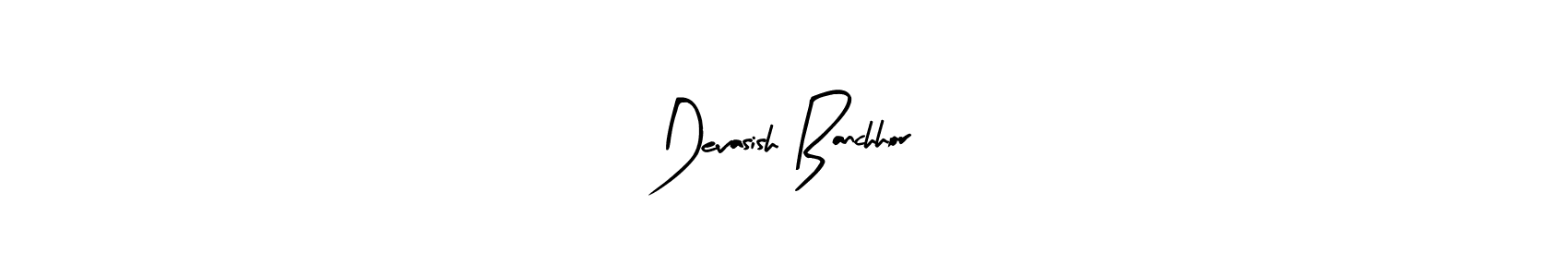 Also we have Devasish Banchhor name is the best signature style. Create professional handwritten signature collection using Arty Signature autograph style. Devasish Banchhor signature style 8 images and pictures png