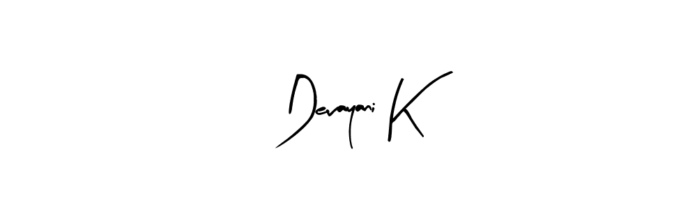 if you are searching for the best signature style for your name Devayani K. so please give up your signature search. here we have designed multiple signature styles  using Arty Signature. Devayani K signature style 8 images and pictures png