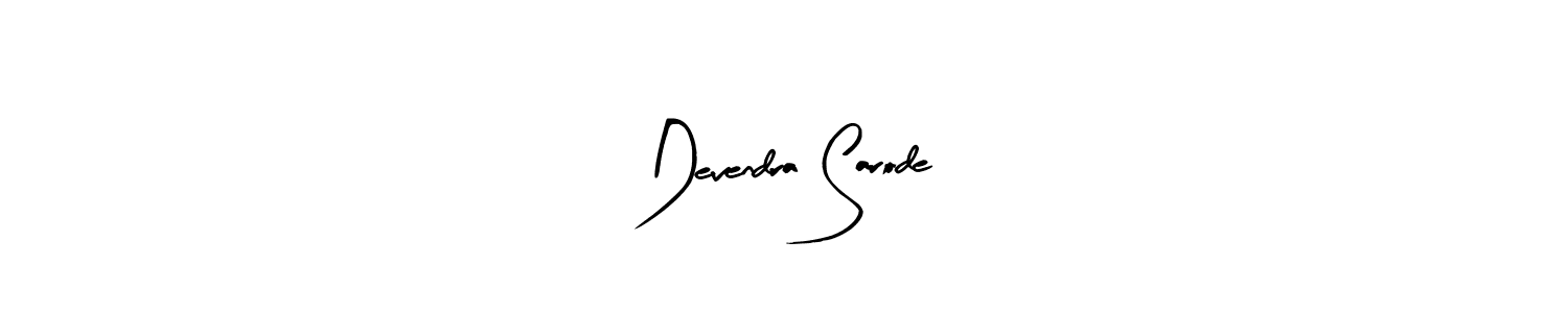 Create a beautiful signature design for name Devendra Sarode. With this signature (Arty Signature) fonts, you can make a handwritten signature for free. Devendra Sarode signature style 8 images and pictures png