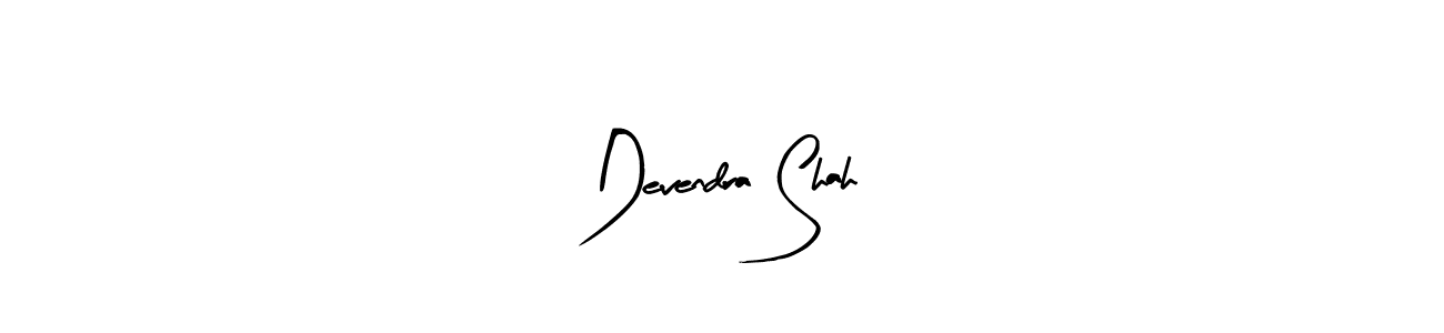 Similarly Arty Signature is the best handwritten signature design. Signature creator online .You can use it as an online autograph creator for name Devendra Shah. Devendra Shah signature style 8 images and pictures png