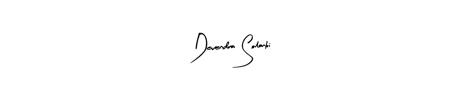 How to make Devendra Solanki name signature. Use Arty Signature style for creating short signs online. This is the latest handwritten sign. Devendra Solanki signature style 8 images and pictures png