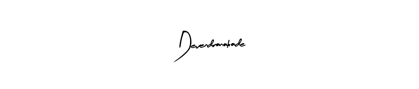 Arty Signature is a professional signature style that is perfect for those who want to add a touch of class to their signature. It is also a great choice for those who want to make their signature more unique. Get Devendranakade name to fancy signature for free. Devendranakade signature style 8 images and pictures png