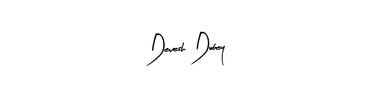 Create a beautiful signature design for name Devesh Dubey. With this signature (Arty Signature) fonts, you can make a handwritten signature for free. Devesh Dubey signature style 8 images and pictures png