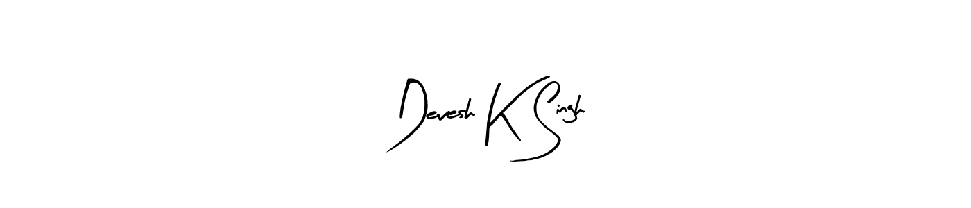 Devesh K Singh stylish signature style. Best Handwritten Sign (Arty Signature) for my name. Handwritten Signature Collection Ideas for my name Devesh K Singh. Devesh K Singh signature style 8 images and pictures png