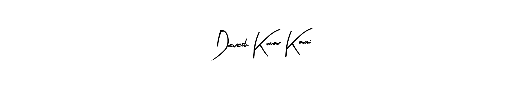 You can use this online signature creator to create a handwritten signature for the name Devesh Kumar Karmi. This is the best online autograph maker. Devesh Kumar Karmi signature style 8 images and pictures png