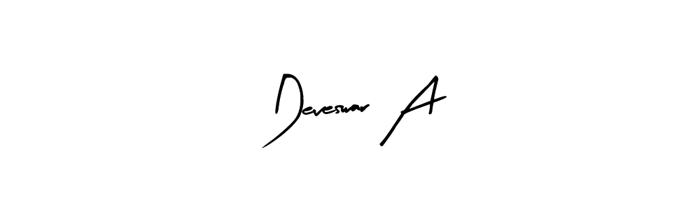 This is the best signature style for the Deveswar A name. Also you like these signature font (Arty Signature). Mix name signature. Deveswar A signature style 8 images and pictures png