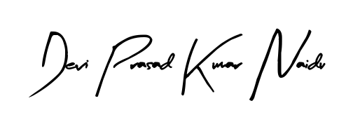 The best way (Arty Signature) to make a short signature is to pick only two or three words in your name. For converting this name Devi Prasad Kumar Naidu. Devi Prasad Kumar Naidu signature style 8 images and pictures png