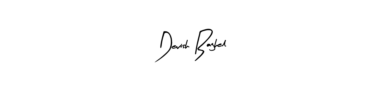 Make a beautiful signature design for name Devish Baghel. With this signature (Arty Signature) style, you can create a handwritten signature for free. Devish Baghel signature style 8 images and pictures png