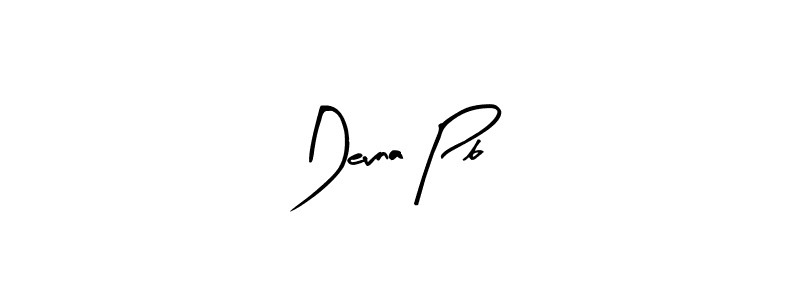 You should practise on your own different ways (Arty Signature) to write your name (Devna Pb) in signature. don't let someone else do it for you. Devna Pb signature style 8 images and pictures png