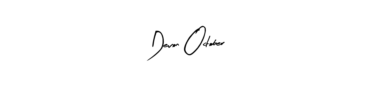 The best way (Arty Signature) to make a short signature is to pick only two or three words in your name. The name Devon October include a total of six letters. For converting this name. Devon October signature style 8 images and pictures png