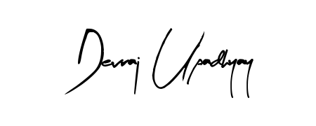 How to make Devraj Upadhyay signature? Arty Signature is a professional autograph style. Create handwritten signature for Devraj Upadhyay name. Devraj Upadhyay signature style 8 images and pictures png