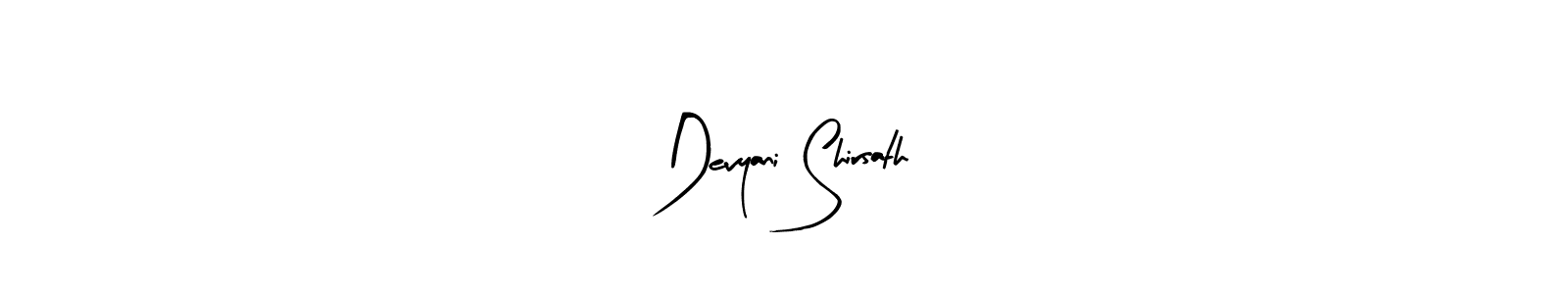 Use a signature maker to create a handwritten signature online. With this signature software, you can design (Arty Signature) your own signature for name Devyani Shirsath. Devyani Shirsath signature style 8 images and pictures png